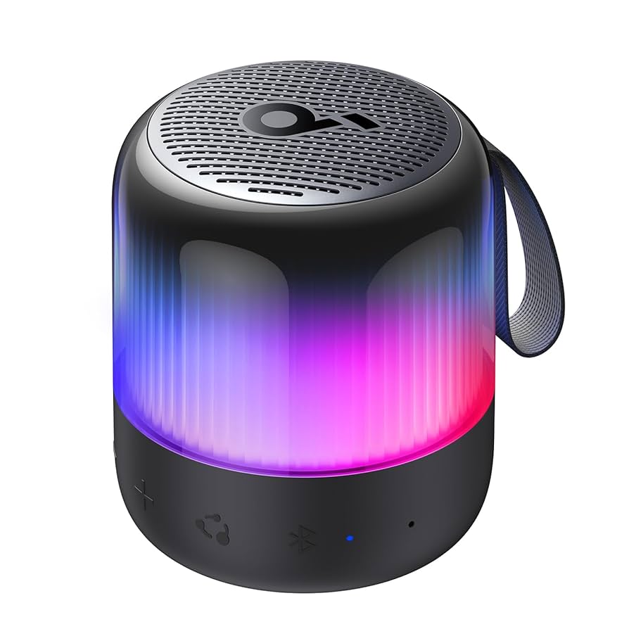 Amazon.com: Soundcore Glow Mini Portable Speaker, Bluetooth
